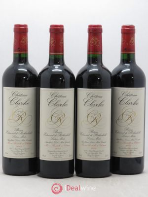 Château Clarke  2005 - Lot of 4 Bottles
