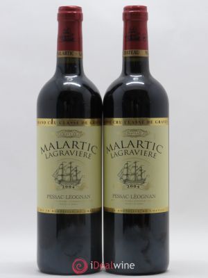 Château Malartic-Lagravière Cru Classé de Graves  2004 - Lot of 2 Bottles