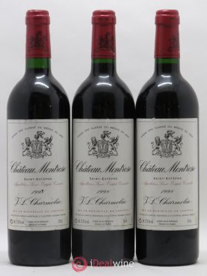 Château Montrose 2ème Grand Cru Classé  1998 - Lot of 3 Bottles