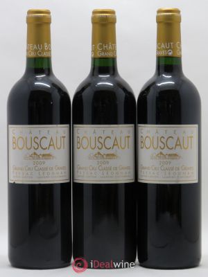 Château Bouscaut Cru Classé de Graves  2009 - Lot of 3 Bottles