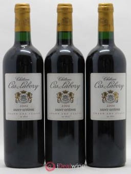 Château Cos Labory 5ème Grand Cru Classé  2004 - Lot of 3 Bottles