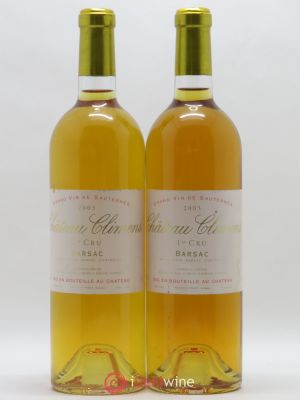 Château Climens 1er Grand Cru Classé  2003 - Lot of 2 Bottles