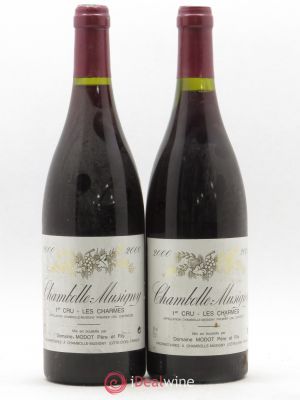 Chambolle-Musigny 1er Cru Les Charmes Modot 2000 - Lot of 2 Bottles