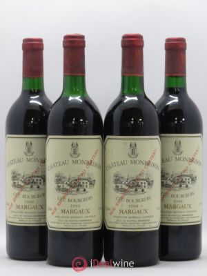 Château Monbrison  1989 - Lot of 4 Bottles