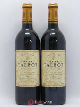 Château Talbot 4ème Grand Cru Classé  1994 - Lot de 2 Bouteilles