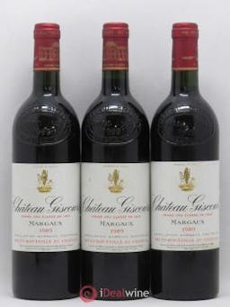 Château Giscours 3ème Grand Cru Classé  1989 - Lot of 3 Bottles