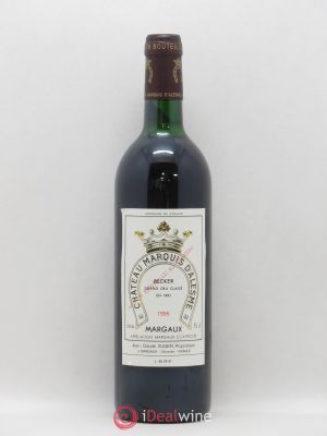 Château Marquis d'Alesme Becker 3ème Grand Cru Classé  1995 - Lot of 1 Bottle
