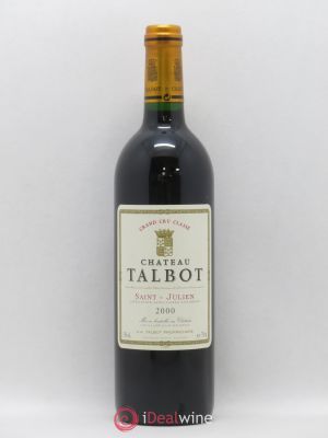 Château Talbot 4ème Grand Cru Classé  2000 - Lot of 1 Bottle