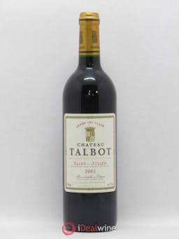 Château Talbot 4ème Grand Cru Classé  2002 - Lot of 1 Bottle