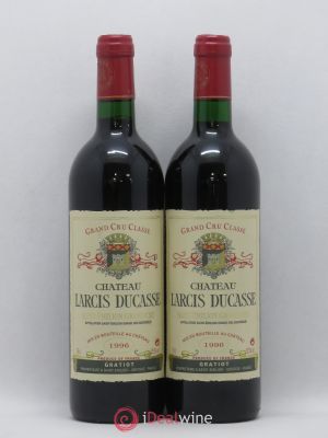 Château Larcis Ducasse 1er Grand Cru Classé B  1996 - Lot of 2 Bottles