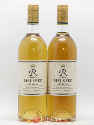 R de Rieussec  1995 - Lot of 2 Bottles
