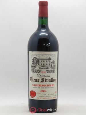 Saint-Émilion Grand Cru Château Vieux Rivallon (sans prix de réserve) 1986 - Lot de 1 Magnum