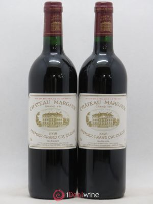 Château Margaux 1er Grand Cru Classé  1998 - Lot de 2 Bouteilles
