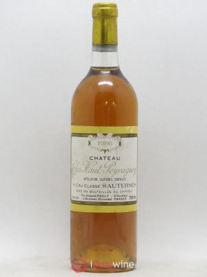 Clos Haut-Peyraguey 1er Grand Cru Classé  1986 - Lot of 1 Bottle