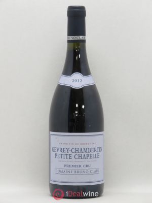 Gevrey-Chambertin 1er Cru Petite Chapelle Bruno Clair (Domaine)  2012 - Lot de 1 Bouteille