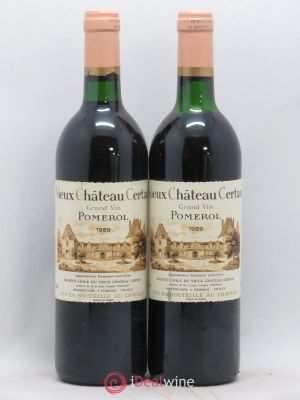 Vieux Château Certan  1989 - Lot of 2 Bottles