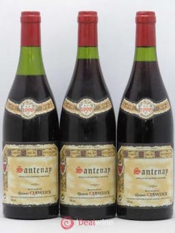 Santenay Maison Clavelier (no reserve) 1998 - Lot of 3 Bottles