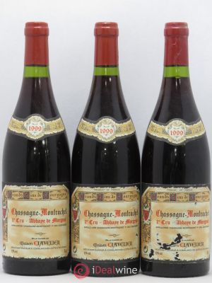 Chassagne-Montrachet 1er Cru Abbaye de Morgeot Maison Clavelier 1999 - Lot of 3 Bottles