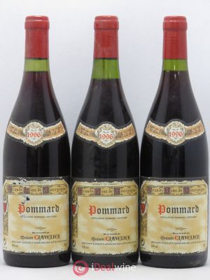 Pommard Clavelier 1996 - Lot of 3 Bottles