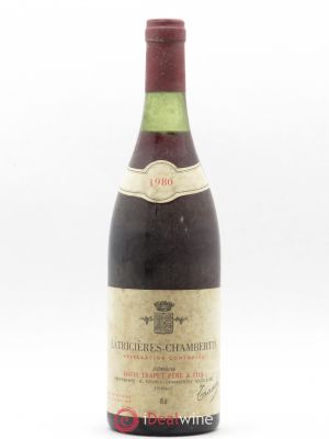 Latricières-Chambertin Grand Cru Jean et Jean-Louis Trapet  1980 - Lot of 1 Bottle