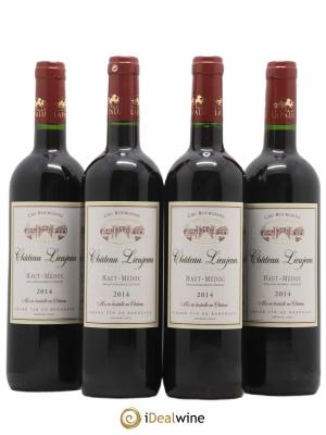 Haut Médoc Château Lieujan (sans prix de réserve) 2014 - Lot de 4 Bouteilles