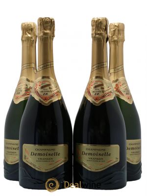 Champagne Tête de Cuvée Vranken Demoiselles Brut  - Lot of 4 Bottles