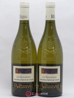 Châteauneuf-du-Pape La Nonciature Domaine de la Présidente 2017 - Lot of 2 Bottles
