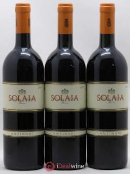 Toscana IGT Solaia Antinori  2007 - Lot of 3 Bottles