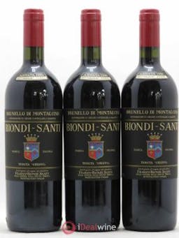 Brunello di Montalcino DOCG Tenuta Greppo Biondi-Santi 1999 - Lot of 3 Bottles