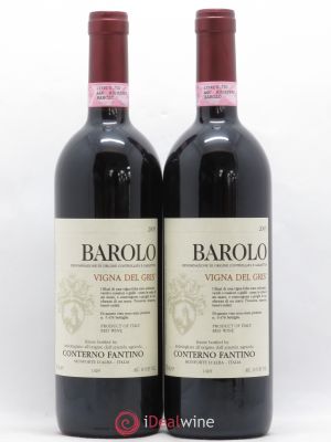 Barolo DOCG Conterno Fantino Vigna del Gris 2005 - Lot of 2 Bottles