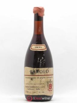 Barolo DOCG Barone Stabilini 1971 - Lot of 1 Bottle