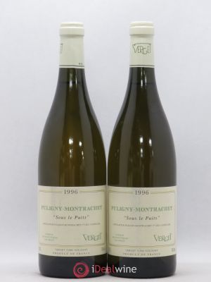 Puligny-Montrachet 1er Cru Sous le Puits Verget (no reserve) 1996 - Lot of 2 Bottles