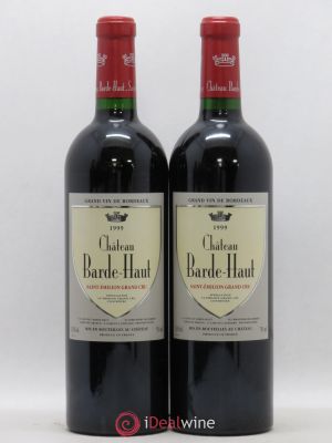 Château Barde Haut Grand Cru Classé (no reserve) 1999 - Lot of 2 Bottles