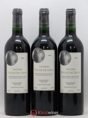 Château Pierre de Lune (no reserve) 2000 - Lot of 3 Bottles