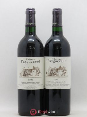 Château Puygueraud (no reserve) 2000 - Lot of 2 Bottles