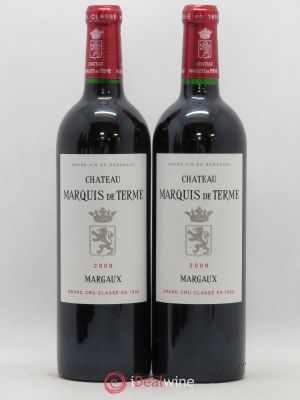 Château Marquis de Terme 4ème Grand Cru Classé (no reserve) 2009 - Lot of 2 Bottles