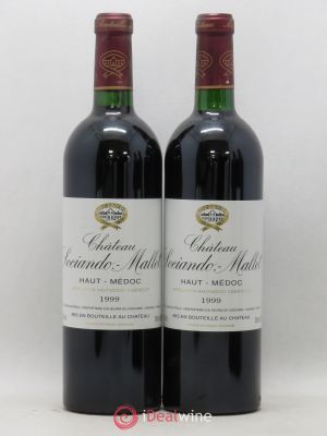 Château Sociando Mallet (no reserve) 1999 - Lot of 2 Bottles