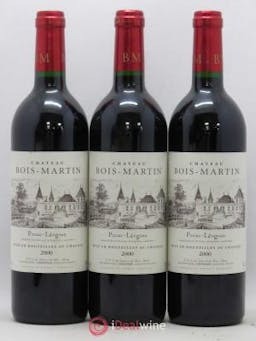 Pessac-Léognan Château Bois Martin (no reserve) 2000 - Lot of 3 Bottles