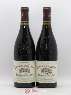 Châteauneuf-du-Pape Domaine du Caillou (no reserve) 2000 - Lot of 2 Bottles