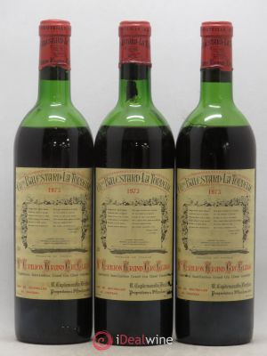 Château Balestard la Tonnelle Grand Cru Classé (no reserve) (no reserve) 1973 - Lot of 3 Bottles