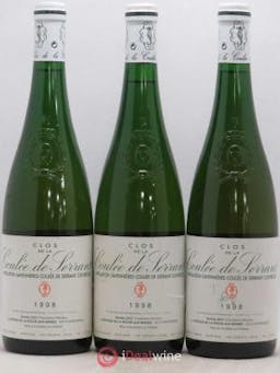 Savennières Clos de la Coulée de Serrant Vignobles de la Coulée de Serrant - Nicolas Joly (no reserve) 1998 - Lot of 3 Bottles