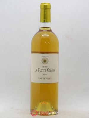 Château La Clotte-Cazalis (no reserve) 2001 - Lot of 1 Bottle