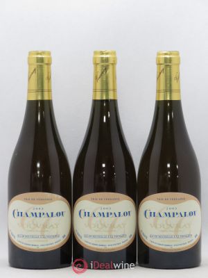 Vouvray Champalou Trie de Vendange 50cl (no reserve) 2003 - Lot of 3 Bottles
