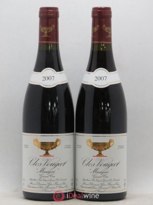 Clos de Vougeot Grand Cru Gros Frère & Soeur Musigni (no reserve) 2007 - Lot of 2 Bottles