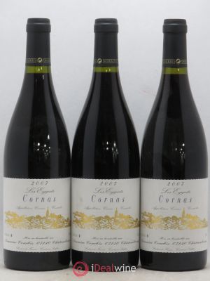 Cornas Les Eygats Courbis (no reserve) 2007 - Lot of 3 Bottles
