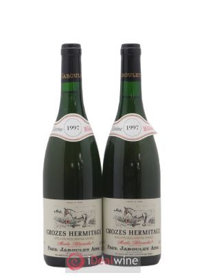 Crozes-Hermitage Mule Blanche Jaboulet Aine (no reserve) 1997 - Lot of 2 Bottles