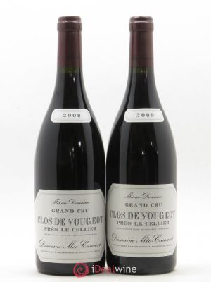 Clos de Vougeot Grand Cru Près le Cellier Méo-Camuzet (Domaine) (no reserve) 2009 - Lot of 2 Bottles