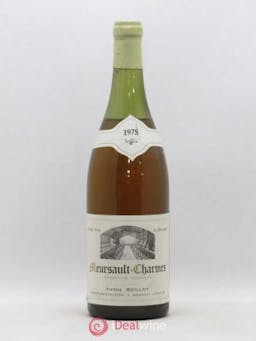 Meursault Charmes Pierre Boillot (no reserve) (no reserve) 1978 - Lot of 1 Bottle