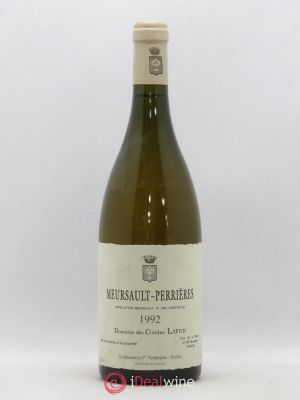 Meursault 1er Cru Perrières Comtes Lafon (Domaine des)  1992 - Lot of 1 Bottle