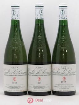 Savennières Clos de la Coulée de Serrant Vignobles de la Coulée de Serrant - Nicolas Joly (no reserve) 1997 - Lot of 3 Bottles